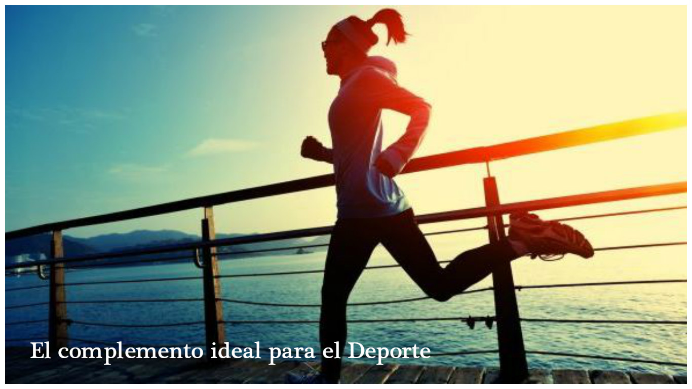 Uno de los complementos para deportistas